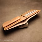 Natural Colour Leather Bifold Wallet 