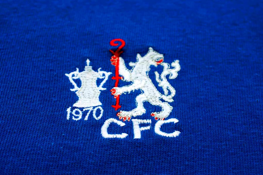 Chelsea FC Lion 1970 FA Cup Final Badge Photograph Print