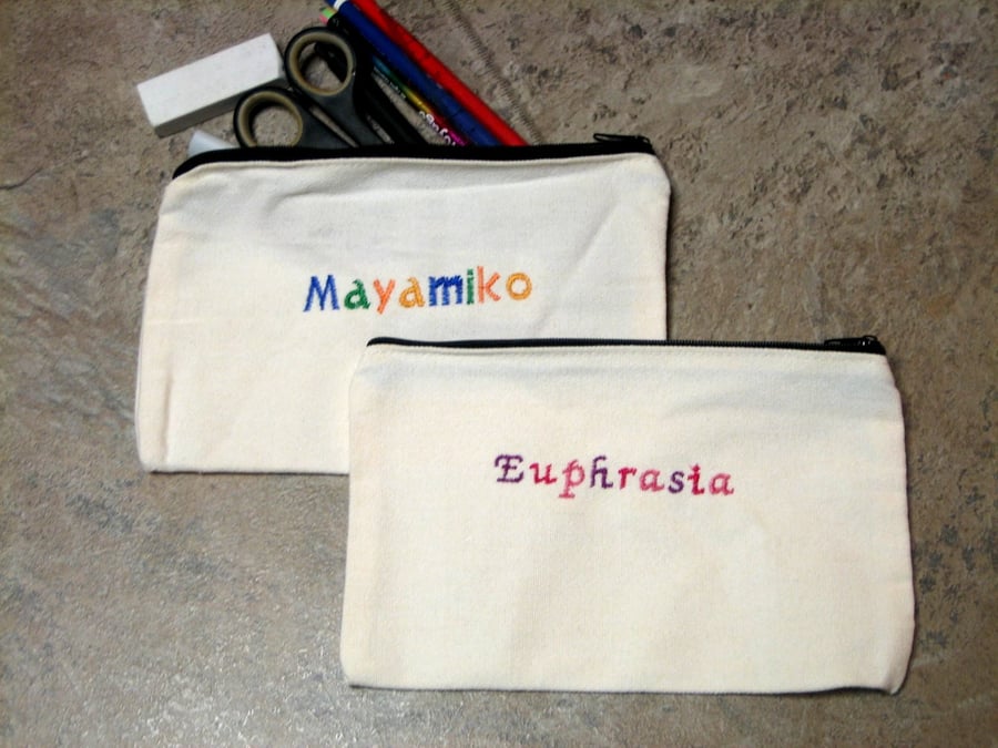 Personalised Pencil Case