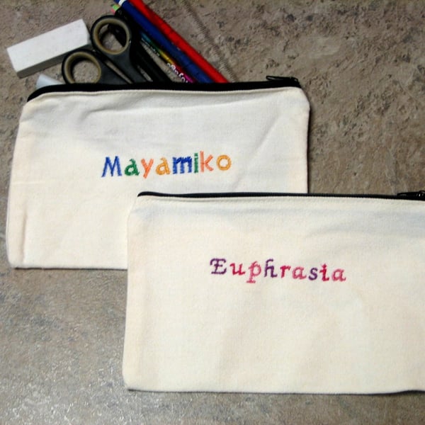 Personalised Pencil Case