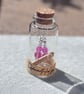 Pretty Pastel Light Catching Earrings in a Bottle - Image 2