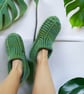 Jade Green Slipper Socks  - Image 2