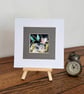 Mounted Original Whimsical Resting Hare with Dragonflies Original Watercolour  - Image 4