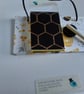 Bee and honey pot mini memo board. Notice board. CC896