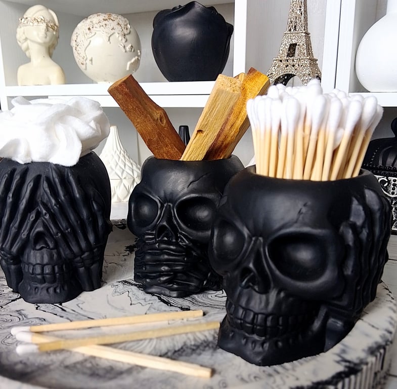 The Trio of Your Peace - Jesmonite Jars