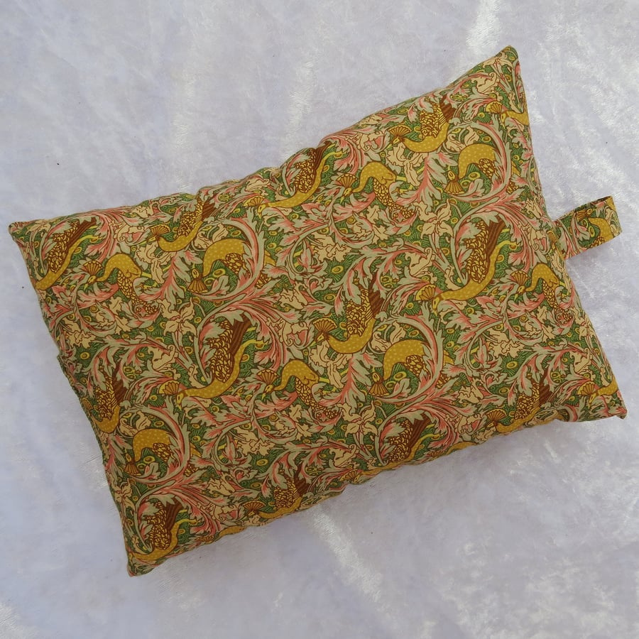 Mouse wrist rest.  Wrist support.  Made from Liberty Tana Lawn.