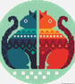 010F - Gemini - Horoscope - Zodiac Series - Cross Stitch Pattern - Image 2