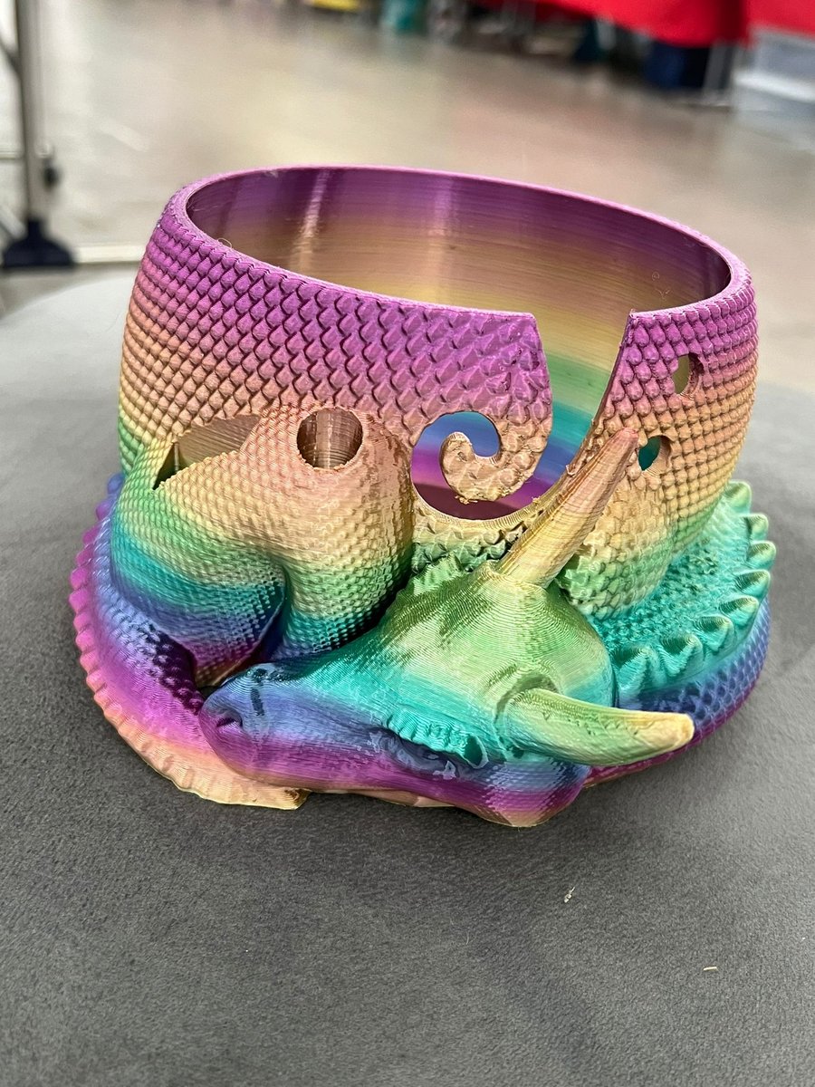 3D Dragon Yarn Bowl