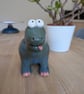 Ceramic diplodocus 