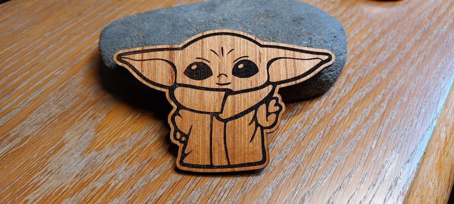 Baby Yoda "Grogu" Fridge Magnet