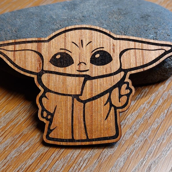 Baby Yoda "Grogu" Fridge Magnet