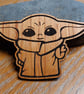 Baby Yoda "Grogu" Fridge Magnet