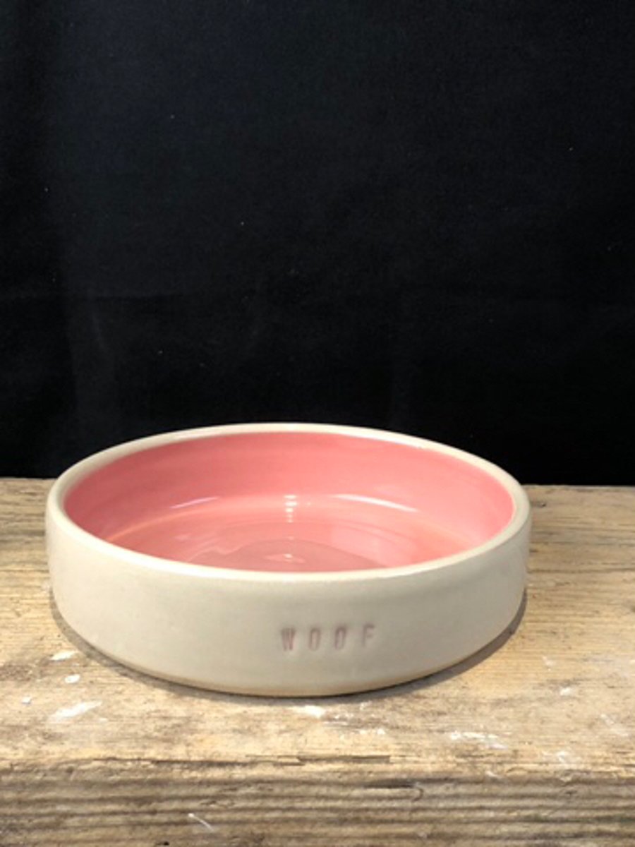 Small Dog Bowl - WOOF