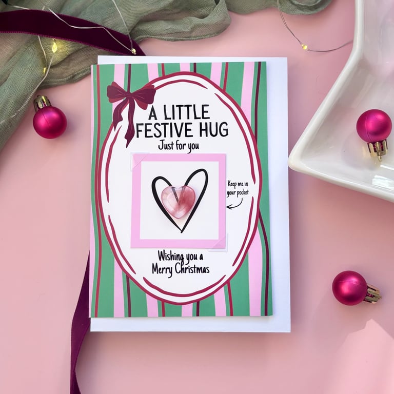 Pocket Hug Christmas Card