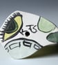 Table Manners Small Sculpture:Green and Yellow - Image 8