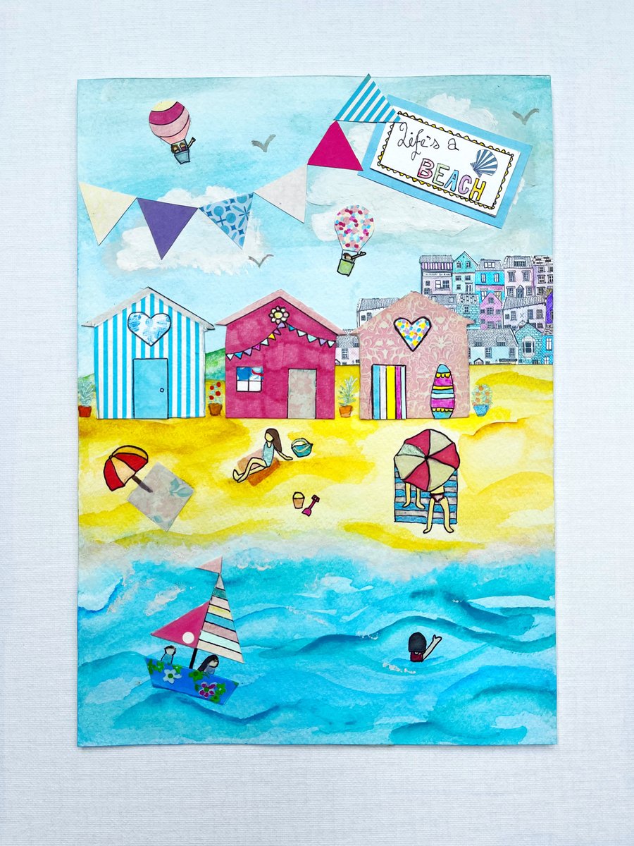 Life's a Beach Original Art