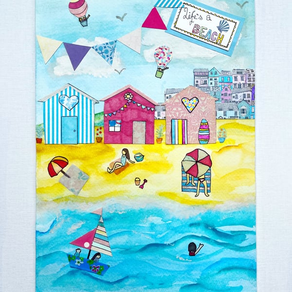 Life's a Beach Original Art