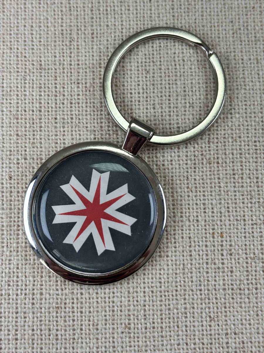 Hokkaido Flag Keyring