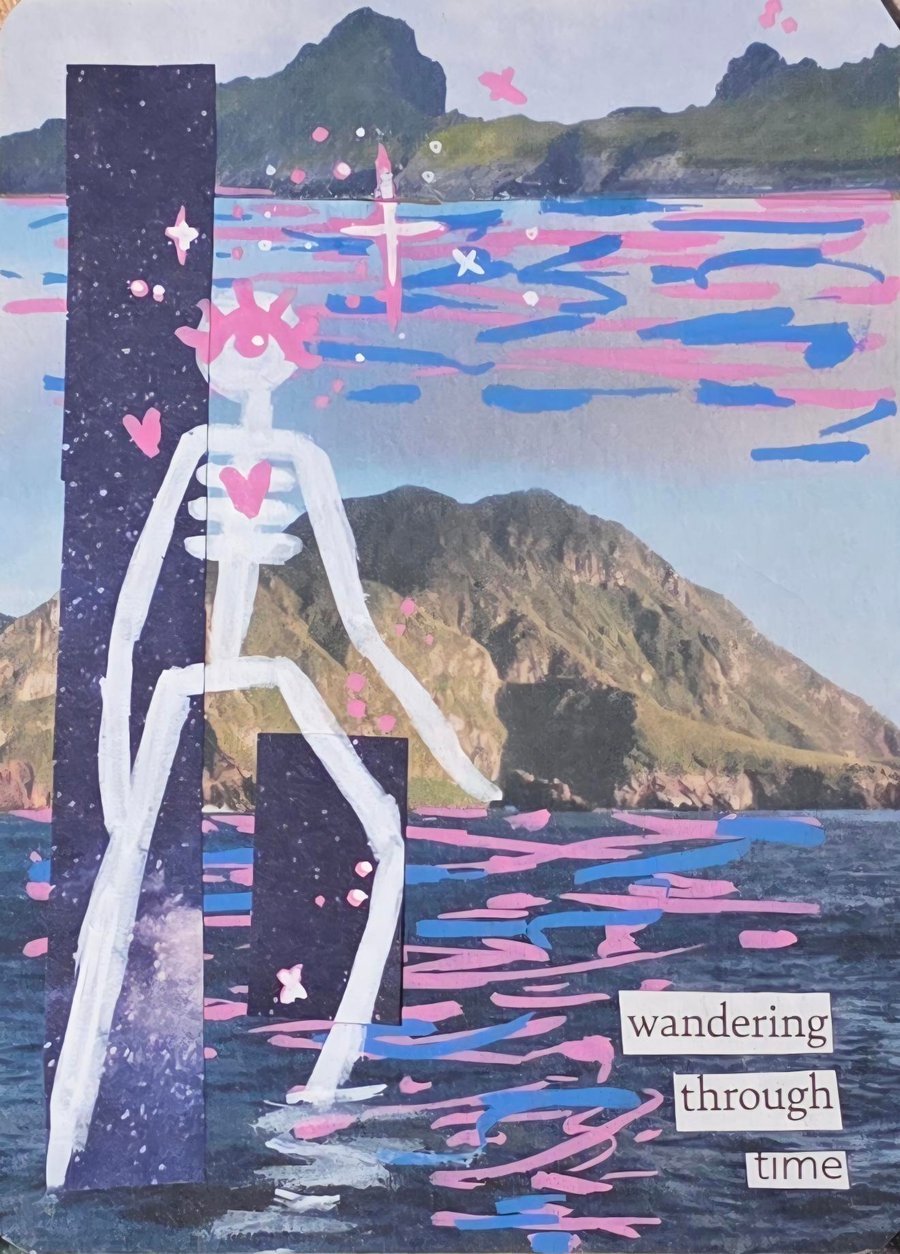 Wandering through time - Surreal Series 2 - ACEO