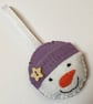 Felt Snowman Hanging Christmas Decoration - Image 7