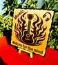 Music medicine for the mind wooden plaque 