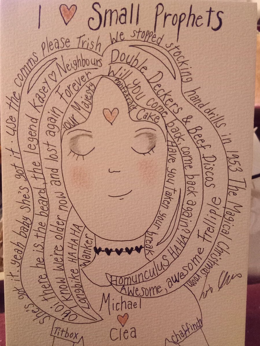 Small Prophets inspired original drawing 