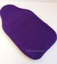 Reserved item for Julie (Dew Drop Crafts) 1 Purple fleece hot water bottle cover - Image 3