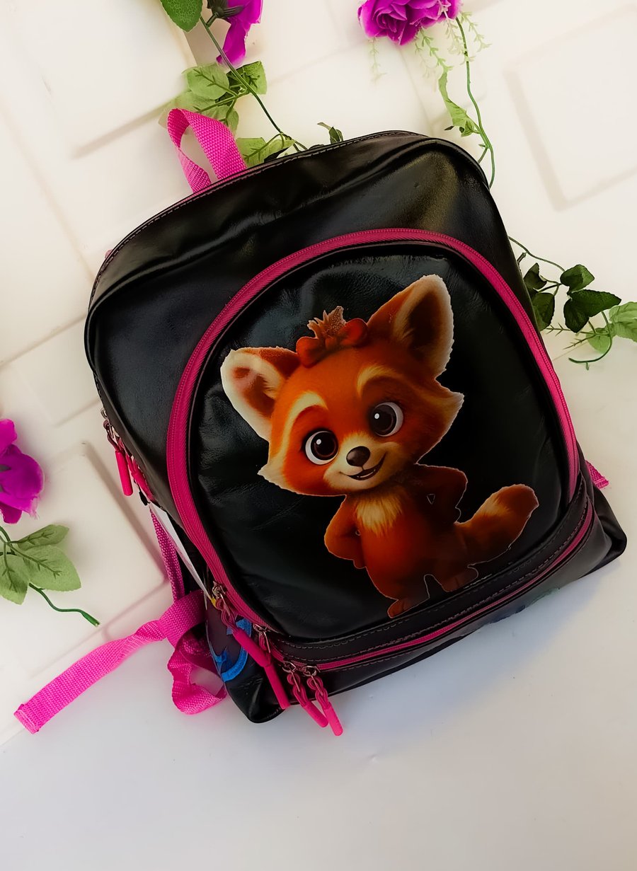 Tina Kids Leather Backpack