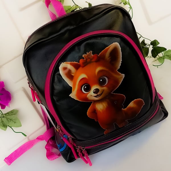 Tina Kids Leather Backpack