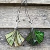 Stained Glass Propagation Station, Gingko Biloba Gift for Gardener