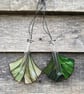 Stained Glass Propagation Station, Gingko Biloba Gift for Gardener