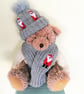 Knitting Pattern - Santa Hat and Scarf.  Digital Knitting Pattern - Image 4