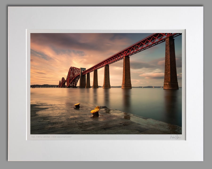 The Forth Bridge Queensferry Scotland - A3 (50x40cm) Unframed Print