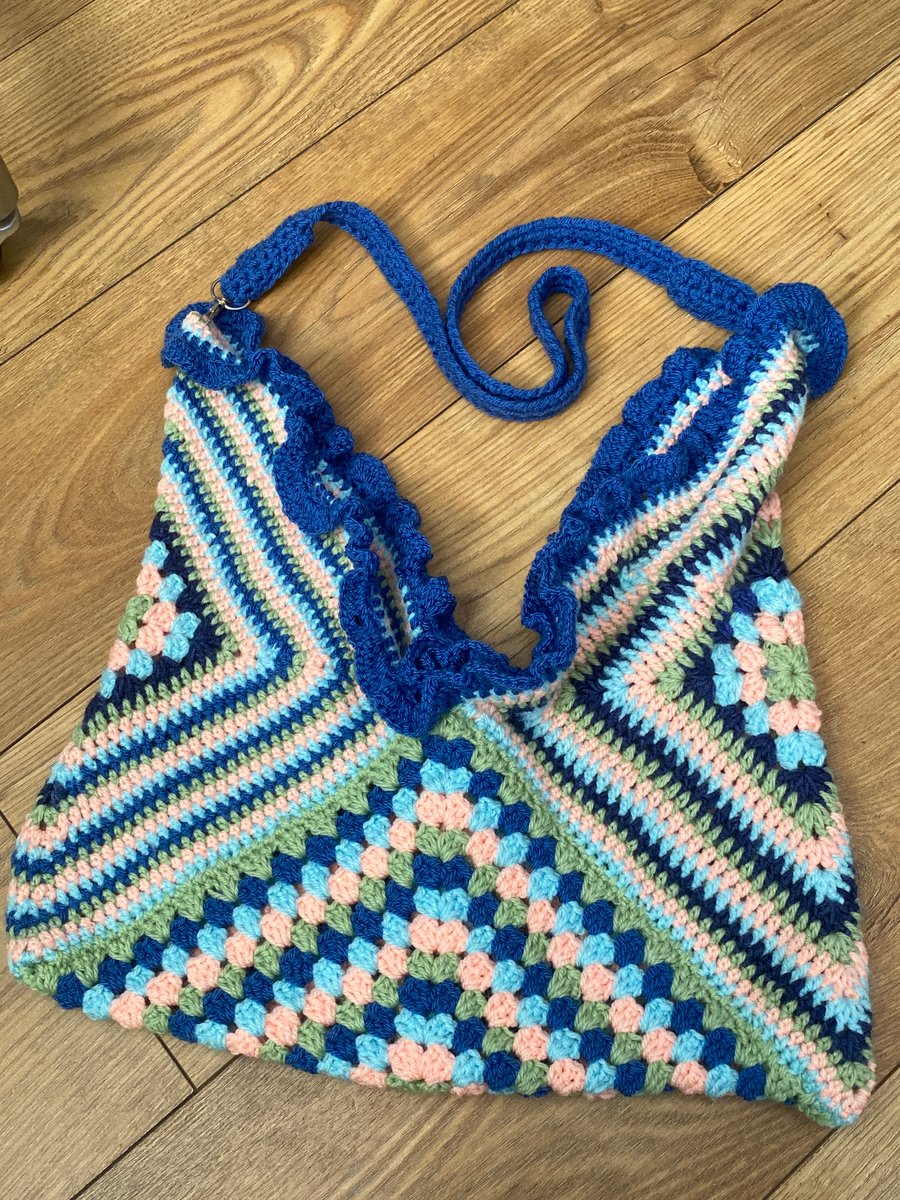 Crochet Cross Body Bag