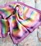 Pastel Rainbow Crochet blanket, babies gift, lap blanket  - Image 2