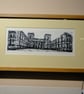Ruined Forecourt Limited Edition Hand Pulled Collagraph Print Witley Court - Image 5