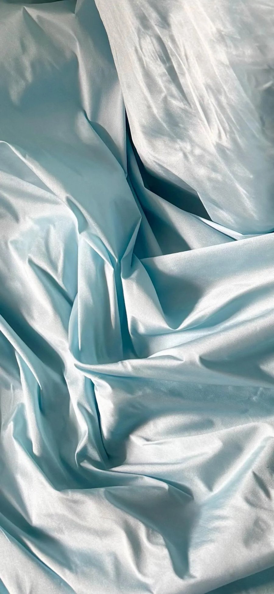 Baby Blue Supreme Taffeta Fabric 58'' PRICE PER METER