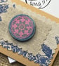 Wooden brooch Ace of spades pattern  - Image 3
