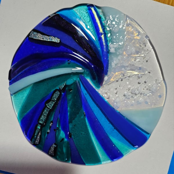 Fused Glass wave
