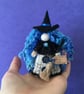 Blue Witch Doll Decoration, Halloween Decoration