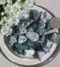 10 Tree Agate Crystal Polished Tumblestones, Chakra, Craft, Mosaic, Grid, Favour - Image 2
