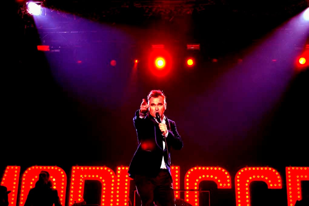 Morrissey Live at Reading Rock Festival Photograph Print