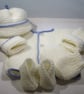 Premmie set in merino hand knitted  - Image 1
