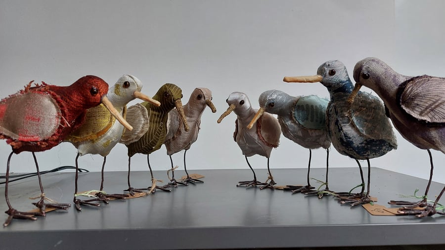 Quirky small wading bird - The Yard Cafe, Weir Quay