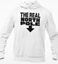 The Real North Pole-.Funny Rude Novelty Christmas HOODIE xmas gift - Image 3