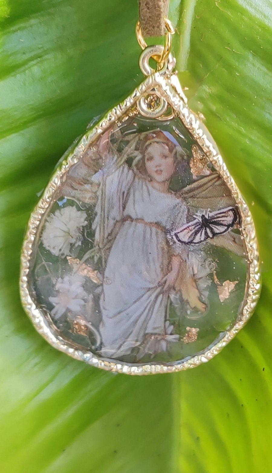 Fairy pendant necklace