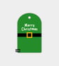 Funny Christmas Gift Tags For Adults, 6pk - Elf Costume