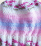 Hand Knitted Baby Hat 0-3 Months, Pink Flowers Beanie, Girls Hat, Baby Gifts - Image 5