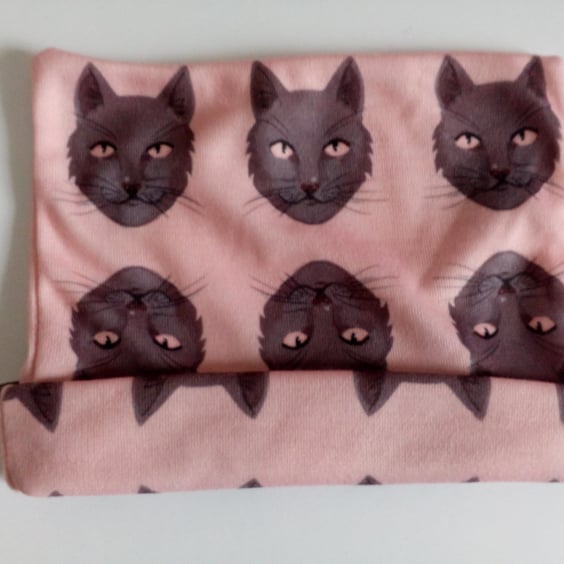 Perfectly Imperfect baby hat, Teabag Hat, 0-3 months,  jersey knit baby hat