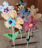 Wedding and engagement fabric flowers  - Image 1